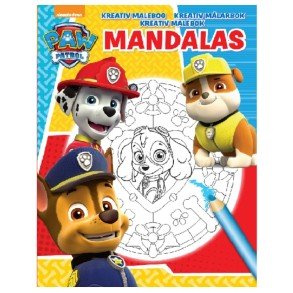 ALVILDA Paw Patrol Mandalas Kreativ Malebog