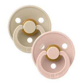 BIBS Vanilla Bluch 2 Pak Size 1 Sutter