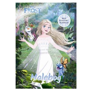 CARLSEN Frost Malebog Med Klistermrker
