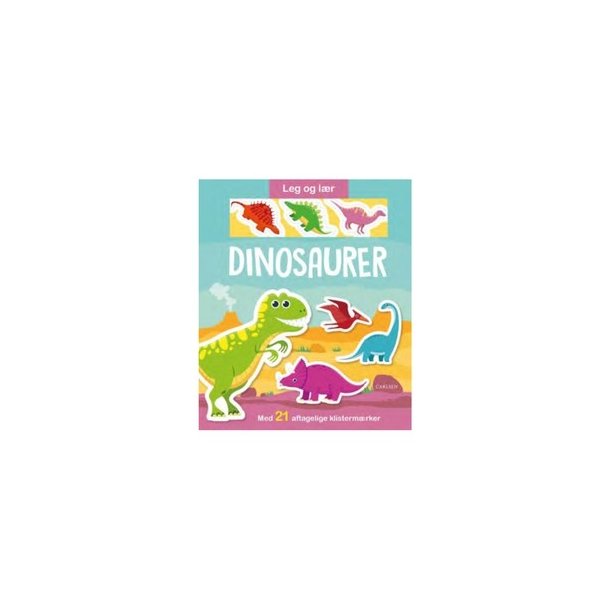 CARLSEN Lr Og Leg Dinosaurer