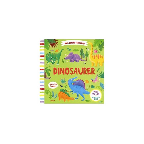 CARLSEN Min Frste Faktabog Om Dinosaurer