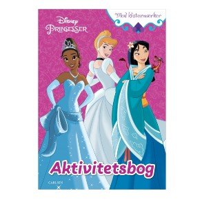 CARLSEN Prinsesser Aktivitetsbog Med Klistermrker
