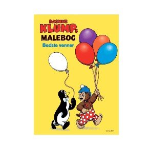 CARLSEN Rasmus Klump Bedste Venner Malebog
