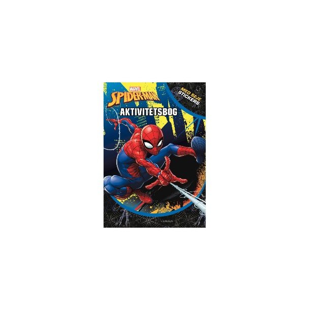 CARLSEN Spiderman Aktivitetsbog Med Seje Stickers