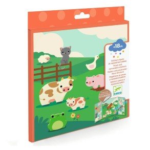 DJECO Aftagelige Klisterm�rke Bog