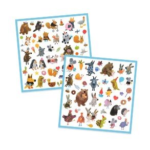 DJECO Fluffy Friends Klisterm�rker