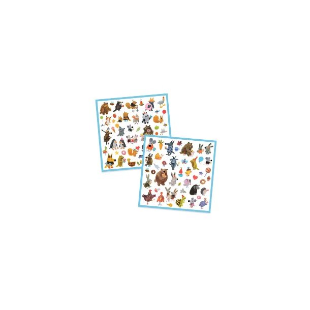 DJECO Fluffy Friends Klisterm�rker