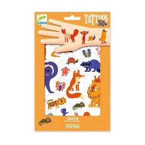 DJECO Funny Animals Tatoveringer