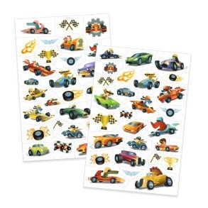 DJECO Racerbiler Tatoveringer