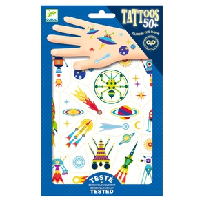 DJECO Space Tatoveringer
