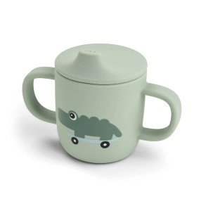 DONE BY DEER Green 3 Handle Cup