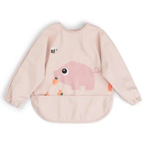 DONE BY DEER Powder Sleeved Tiny Farm Pocket Bib