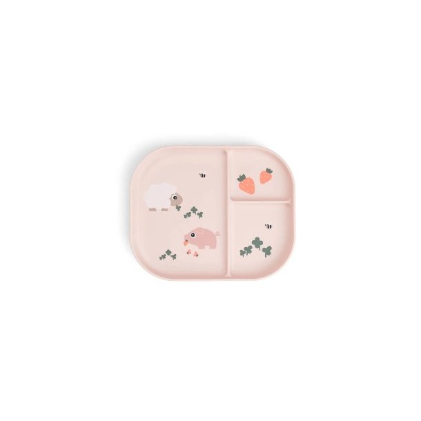 DONE BY DEER Powder Tiny Farm Plate