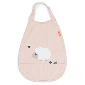 DONE BY DEER Powder Tiny Farm Pull Over Bib