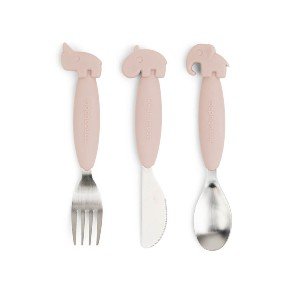 DONE BY DEER Rosa Easy Grip Bestik