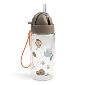 DONE BY DEER Sand Tiny Trails Straw Bottle