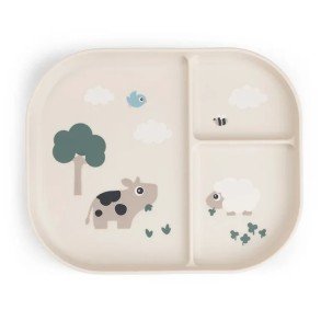 DONE DY DEER Sand Tiny Farm Plate