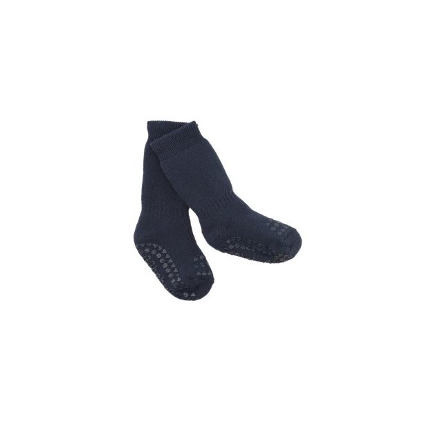 GOBABYGO Navy Blue Non Slip Strmper