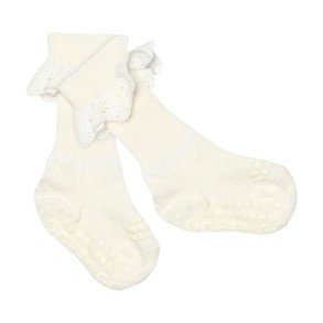 GOBABYGO Off White Non Slip Blonde Str�mper
