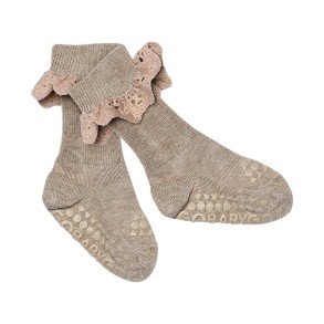 GOBABYGO Sand Non Slip Blonde Str�mper