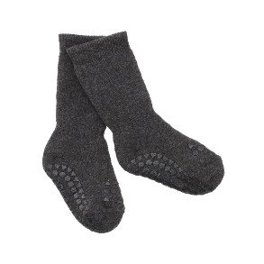 GOBABYGO Dark Grey Melange Strmper