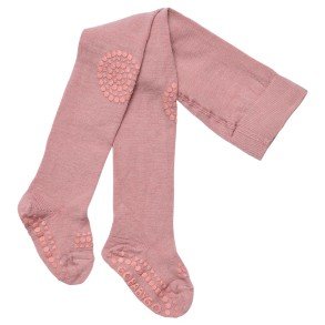 GOBABYGO Rosa Uld Non Slip Strmpebukser