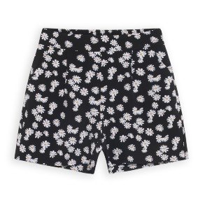 GRUNT Black Dana Flower Shorts