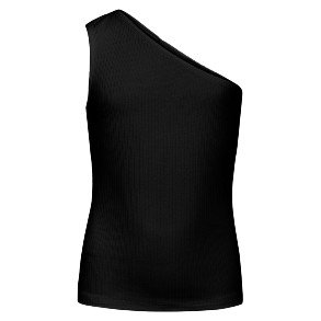 GRUNT Black Gundhil Rib Top