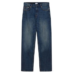 GRUNT Blue Dirty Washed Street Loose Jeans