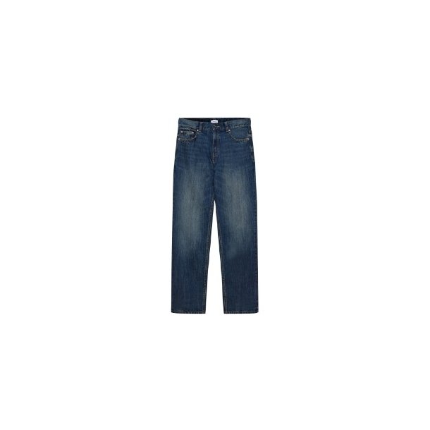 GRUNT Blue Dirty Washed Street Loose Jeans