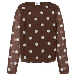 GRUNT Brown Hali Bluse
