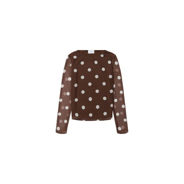 GRUNT Brown Hali Bluse