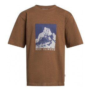 GRUNT  Brown Rock Box Fit Tee SS