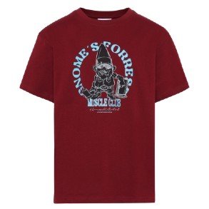 GRUNT Dark Red Baxter T Shirt