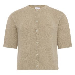 GRUNT Dust Green Vissa Strik Cardigan