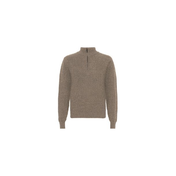 GRUNT Nature Melange Half Zip Cardigan
