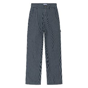 GRUNT Navy Worker Blue Stripe Pants