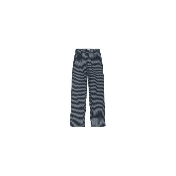 GRUNT Navy Worker Blue Stripe Pants