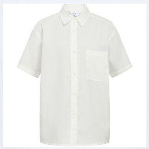 GRUNT White Vap Linen Skjorte