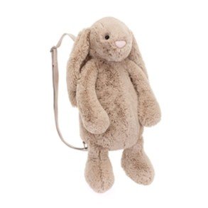 JELLYCAT Beige Bashful Bunny Backpack
