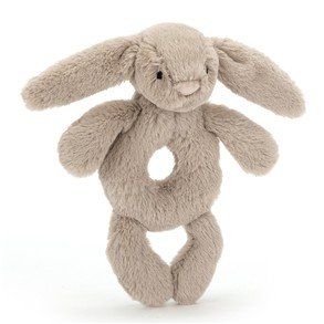 JELLYCAT Beige Bashful Rangle Bunny
