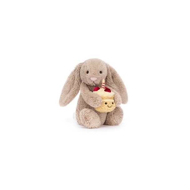 JELLYCAT Beige Birthday Bunny
