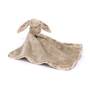 JELLYCAT Blossom Beige Bashful Comforter Bunny 