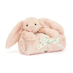 JELLYCAT Blush Bashful  Bunny Blankie