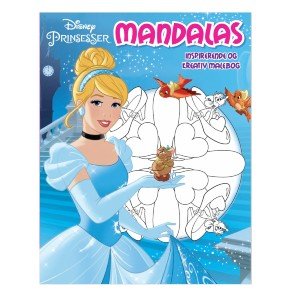 KARRUSEL Disney Prinsesser Mandalas Malebog