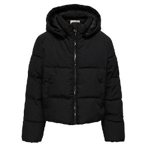 KIDS ONLY Black Malia Puffer Jakke