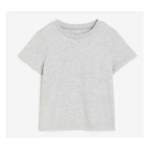 KIDS ONLY Light Grey Melange Moster T Shirt