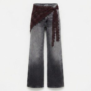 KIDS ONLY Seal Brown Lace Scarf