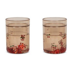 KONGES SLJD Cherry 2 Pack Glitter Cups