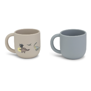 KONGES SLJD Dino 2 Pack Silicone Cup